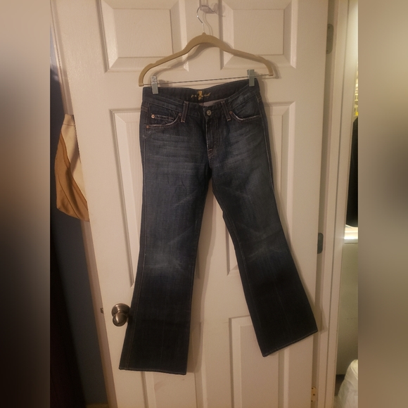 Size 28 7 for all Mankind jeans - Picture 3 of 4
